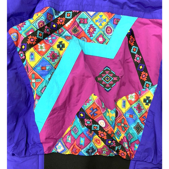 Tyrolia Ski Jacket Women 10 Snow Skiwear Purple with Back Design - Picture 2 of 13